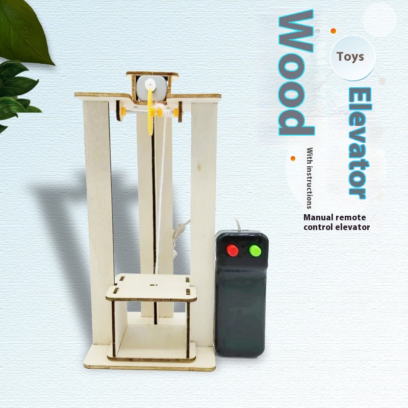 DIY модель лифта, обучающая ст – обзор и цена Science Project Kit