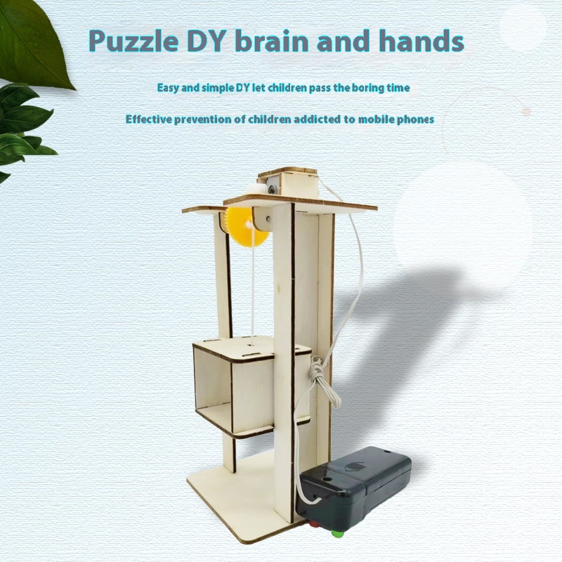 DIY модель лифта, обучающая ст – обзор и цена Science Project Kit